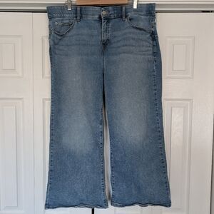 Torrid Bombshell Wide Leg Ankle Jeans